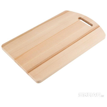 986041 Доска разделочная (массив березы) 22х35см