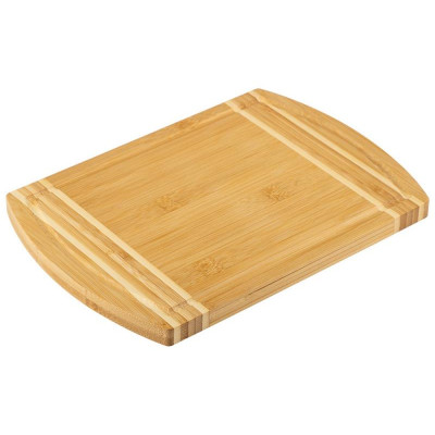 986066 Доска разделочная Mallony Foresta di bambu (бамбук) 28х19.5х1.5см