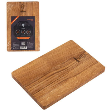 986080 Доска прямоугольная Leonord 30х20х2см (дуб)