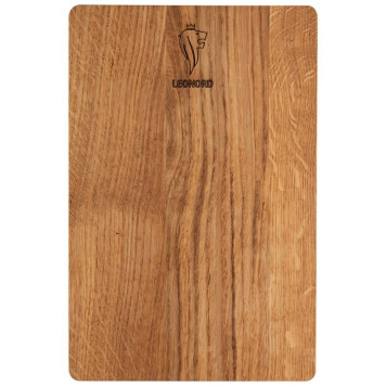 986080 Доска прямоугольная Leonord 30х20х2см (дуб)-3