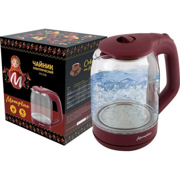 Чайник МАТРЕНА МА-006 вишневый (005415)