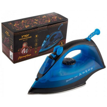 Утюг МАТРЕНА МА-047 синий (006390)