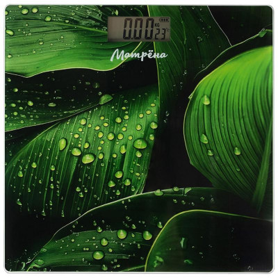 Весы напольные МАТРЁНА MA-032A (150кг) цветок (110016)