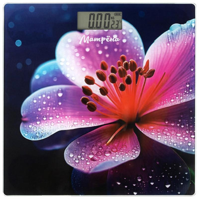 Весы напольные МАТРЁНА MA-032B (150кг) листья (110017)