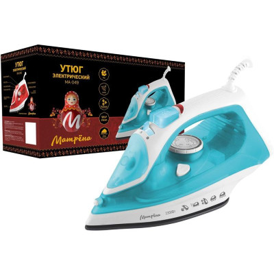 Утюг МАТРЕНА МА-049 бирюзовый (007196)