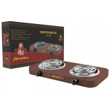 Плитка электрическая Матрена МА-062 коричневый, 2 конф. (006058)