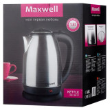 1081 Чайник MAXWELL (1850W, 1.8л) стальной