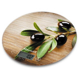 1468 Весы кухонные MAXWELL (5кг, электронные) коричневый