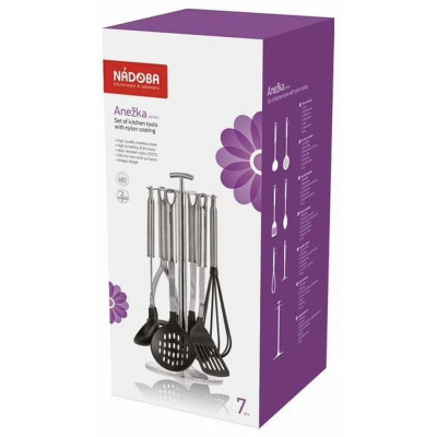 721118 Набор кухонных инструментов NADOBA (7предм) серия ANEZKA-7
