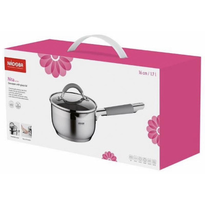 726914 Ковш NADOBA (1.7л, 16см, с крышкой) серия NITA-1