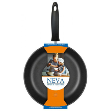 Сковорода НЕВА МЕТАЛЛ ПОСУДА N 126 26см 'Neva Black'