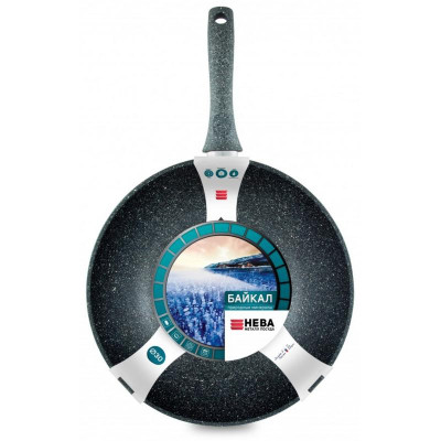 Сковорода ВОК НЕВА МЕТАЛЛ ПОСУДА 253130W 'Байкал'-2