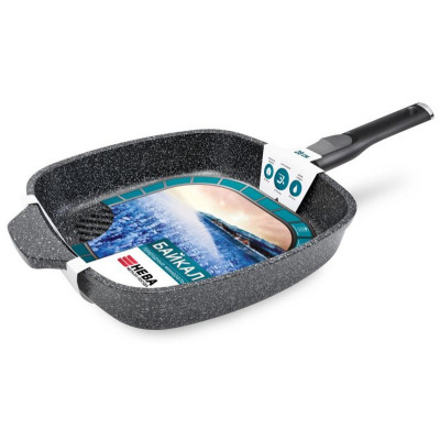 Сковорода-гриль НЕВА МЕТАЛЛ ПОСУДА 254028G 'Байкал'