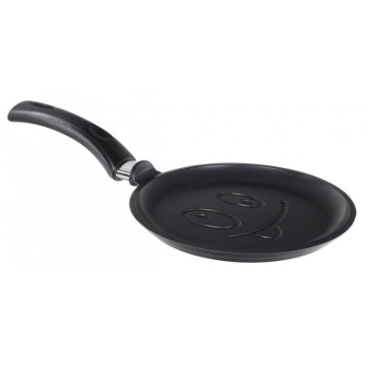 Сковорода д/блинов НЕВА МЕТАЛЛ ПОСУДА 6222в 'Весёлая'-1