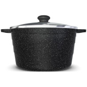 Кастрюля со стекл.крышкой со стекл.крышкой НЕВА МЕТАЛЛ ПОСУДА NG 6640 4.0л 'Neva Granite' Кастрюля со стекл.крышкой со стекл.крышкой НЕВА МЕТАЛЛ ПОСУДА NG 6640 4.0л 'Neva Granite'