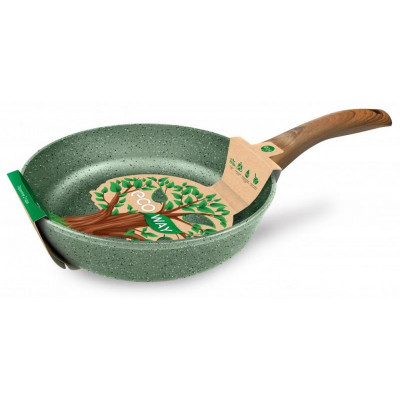 Сковорода НЕВА МЕТАЛЛ ПОСУДА EW 124 24см 'ECO WAY'