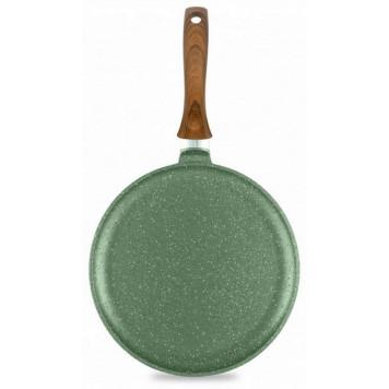 Сковорода блинная НЕВА МЕТАЛЛ ПОСУДА EW 6224 24см 'ECO WAY'-3