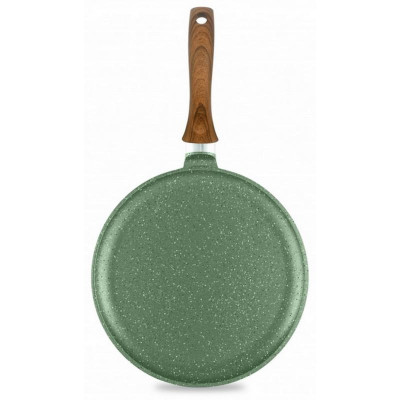 Сковорода блинная НЕВА МЕТАЛЛ ПОСУДА EW 6224 24см 'ECO WAY'-3