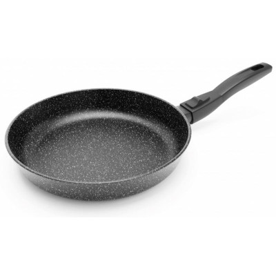 Сковорода НЕВА МЕТАЛЛ ПОСУДА GL2024 24см 'Готовить легко' stone (съемная ручка)-1