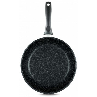 Сковорода НЕВА МЕТАЛЛ ПОСУДА GL2122 22см 'Готовить легко' stone-3