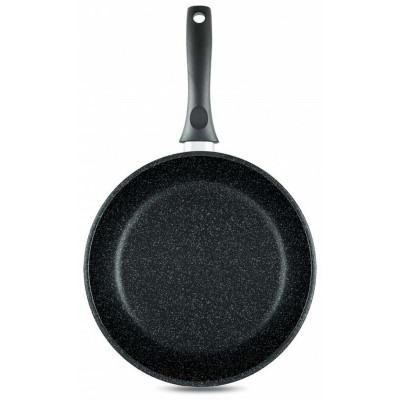 Сковорода НЕВА МЕТАЛЛ ПОСУДА GL2128 28см 'Готовить легко' stone-3