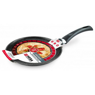 Сковорода блинная НЕВА МЕТАЛЛ ПОСУДА L186224i 24см Индукция Гранит