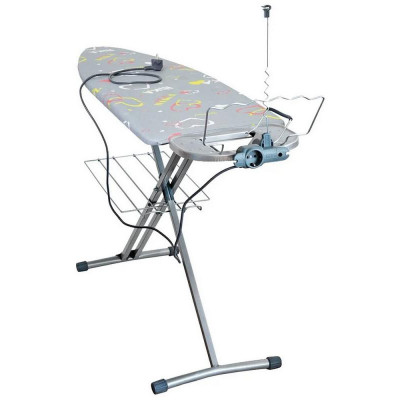 Доска гладильная 'Ника-Бест тефлон' (НБТ/4 с линиями на сером)