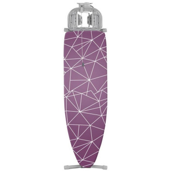 Доска гладильная 'Ника-Бест тефлон' (НБТ/9 с линиями на сливовом)-1