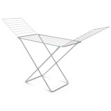 Сушилка 20 д/белья напольная складная (188.5х55х108.5см) СБП2/С серебро