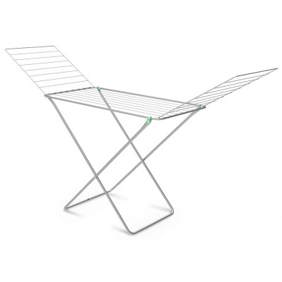 Сушилка 20 д/белья напольная складная (188.5х55х108.5см) СБП2/С серебро