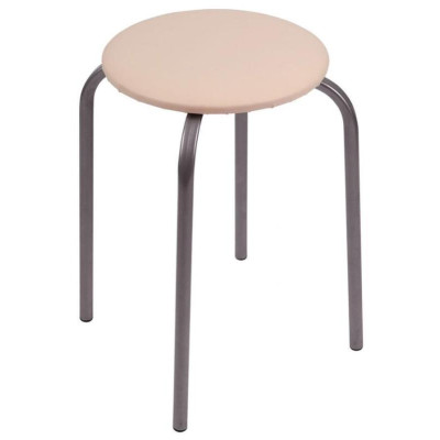 Табурет 'Эконом' ТБ1/СЛ слоновая кость