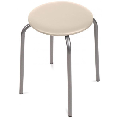 Табурет 'Ника Эконом 2' ТЭ2/СК слоновая кость