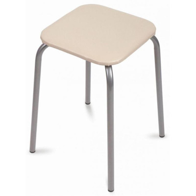 Табурет 'Ника Эконом 3' ТЭ3/СК слоновая кость