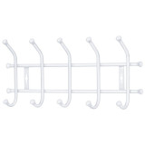 Вешалка настенная ВНТ5/МБ матовый белый