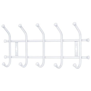 Вешалка настенная ВНТ5/МБ матовый белый