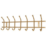 Вешалка настенная ВНТ7/БЖ бежевый металлик