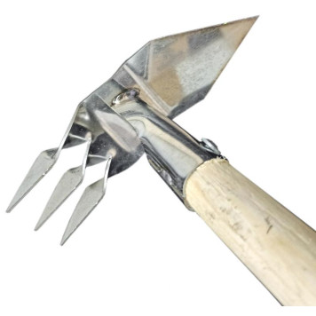 Мотыжка садовая клином с черенком 00251-1