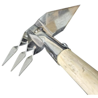 Мотыжка садовая клином с черенком 00251-1