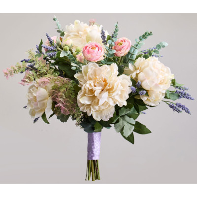 Цветочная композиция "ЛИВАДИЯ" ширина 42 см*высота 47 см- без упаковки NNM 23-2469