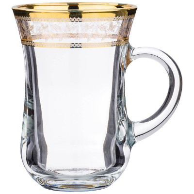 Набор кружек из 3 шт."gold provence" золото 175 мл NNM 484-648-1