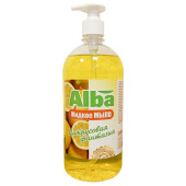 Мыло жидкое ALBA Цитрусовая фантазия с дозатором (1л) Мыло жидкое ALBA Цитрусовая фантазия с дозатором (1л)
