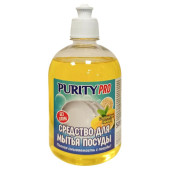 Гель для мытья посуды PURITY PRO Лимон (0.5л, пуш-пул) Гель для мытья посуды PURITY PRO Лимон (0.5л, пуш-пул)
