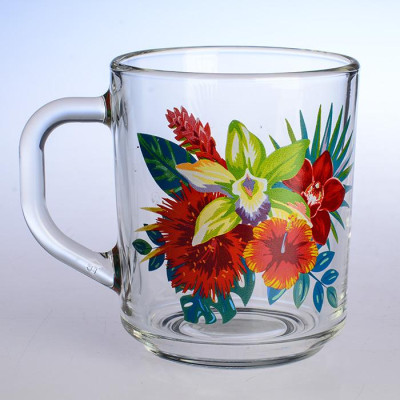 Кружка 07с1335 Green Tea Тропические цветы 200мл уп/20