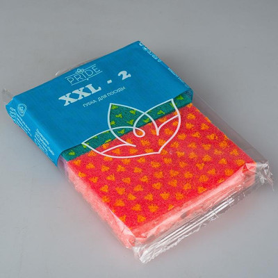 Губка бытовая XXL 2 ,11*8*2,5см, гх011