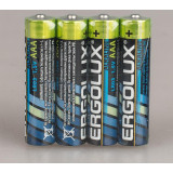 Батарейка, Ergolux, LR03 Alkaline, BP-12 LR03 BP-12, 1.5В