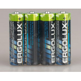 Батарейка, Ergolux, LR6 Alkaline, BP-12 LR6 BP-12, 1.5В