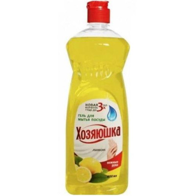 Гель для мытья посуды Лимон 1 л (РК), ХОЗЯЮШКА, артикул 2991