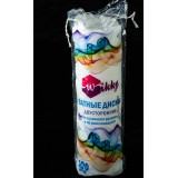 Ватные диски, Wikky, пакет, 100шт, 1/24
