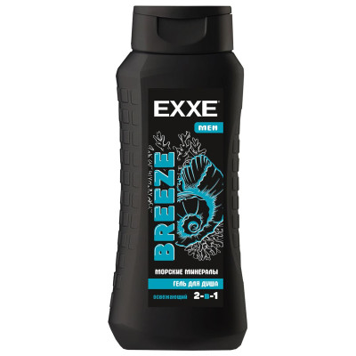Гель для душа EXXE MEN, 2в1 ENERGY, морские минералы, 400 мл