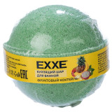 Бурлящий шар для ванной EXXE, Фруктовый коктейль, 120 г